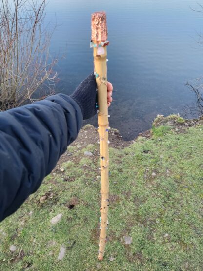 Custom Copper and Crystal Grounding Rod - Image 4