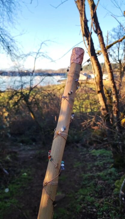Custom Copper and Crystal Grounding Rod - Image 2