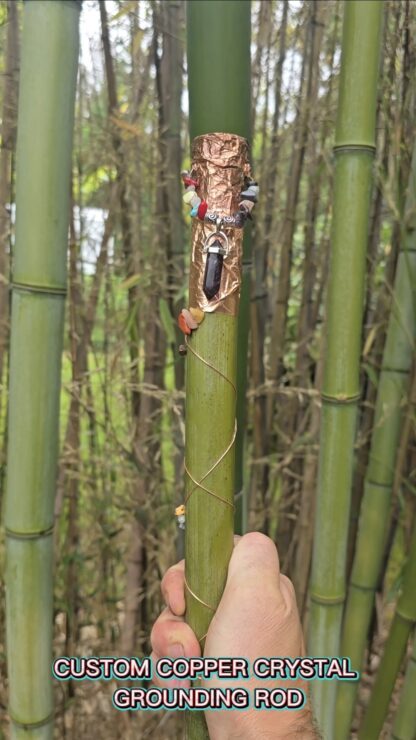 Custom Copper and Crystal Grounding Rod - Image 7